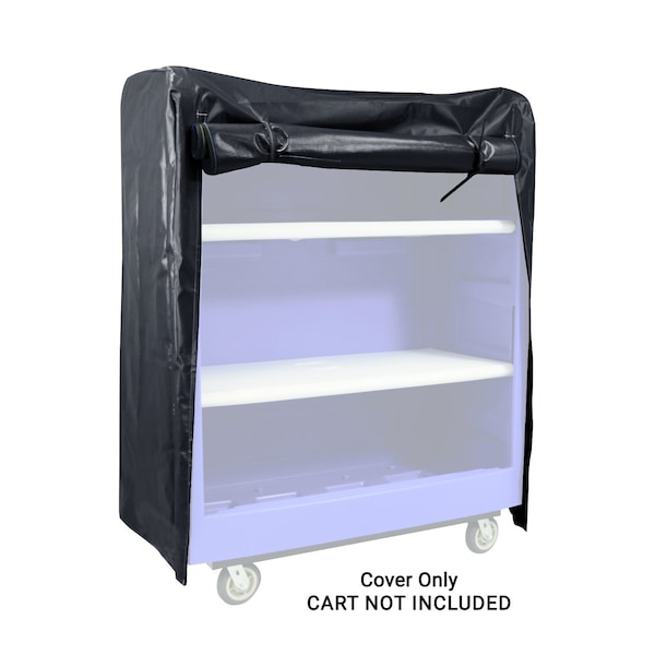 Royal Basket Trucks Vinyl Cover, 61" H, 50 1/2" L, Black G49-KKX-BVN - main