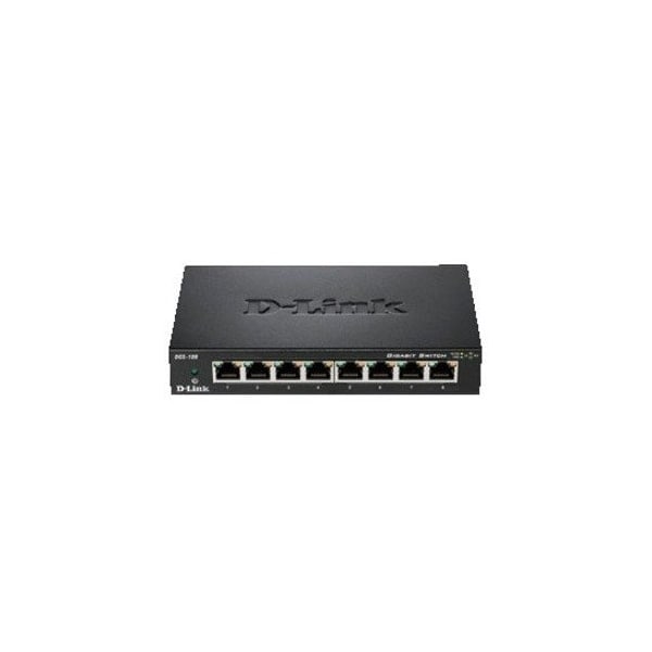 D-Link DGS-108 8PORT GIGABIT QOS SWITCH METAL STD-SW PERP DGS-108 - main
