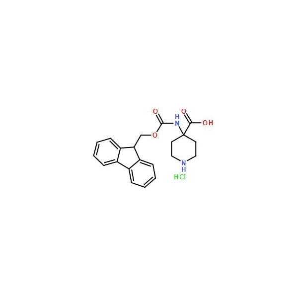 Ak Scientific 4-(Fmoc-amino)-4-piperidinecarboxylic acid hydrochloride (5g), CAS 368866-09-5 W5801-5g - main