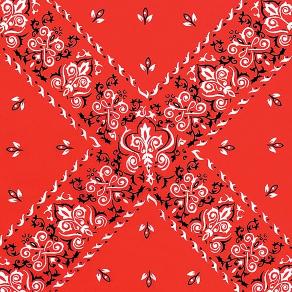 Nashville Wraps Red Bandana Tissue Paper, 20x30, 240PK P760B - main