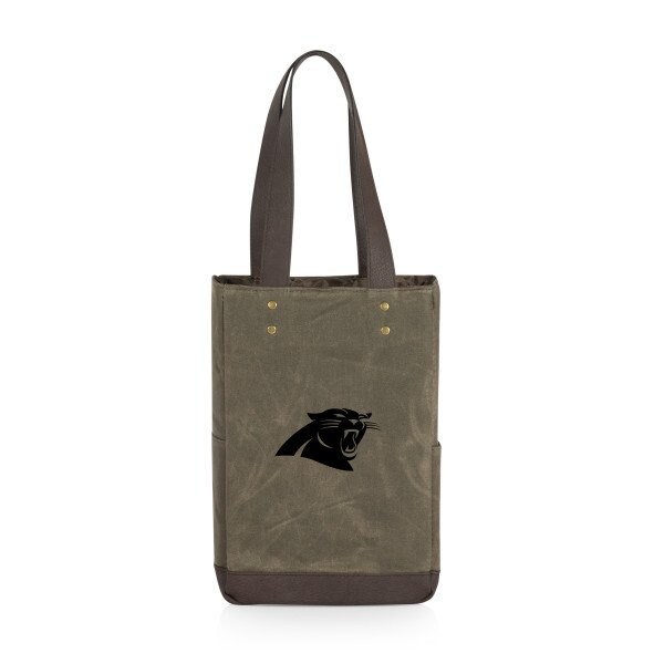 Picnic Time Family Of Brands NFL Carolina Panthers - 2 Bottle Insulated Wine Cooler Bag 536-02-140-054-2 - main