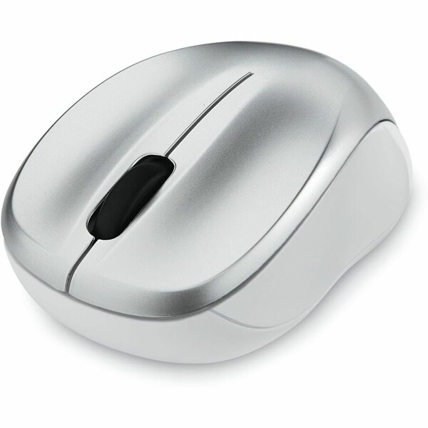 Verbatim Silent Wireless Blue LED Mouse - Silver - Blue LED/Optical - Wireless - Radio Frequency - Silver - 99777 - main