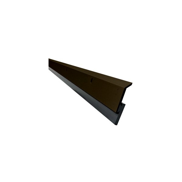 Pemko Mfg Co 7/16in Neoprene Sweep 48in, Overall Height 1-11/16in, Dark Bronze 315DN 48IN - main