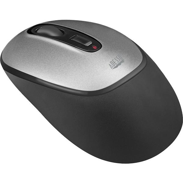 Adesso ANTIMICROBIAL 2.4GHZ WIRELESS OPTICAL SCROLL MOUSE, 800/1200/1600 DPI IMOUSEA10 - main