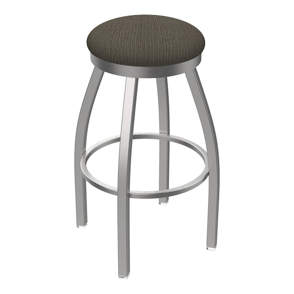 Holland Bar Stool Co 802 Misha Stainless Steel 36in Swivel Bar Stool with Graph Chalice Seat 80236SS019 - main