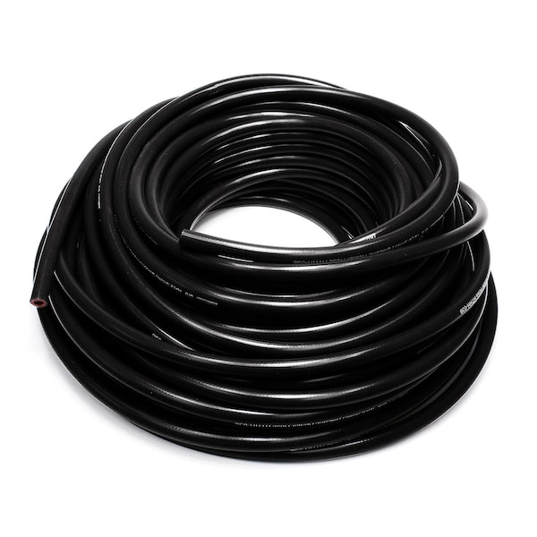 Hps Performance 5/16 in ID x 25 Feet L, 1-Ply Silicone High Temp Heater Hose Tubing, Black HTHH-032-BLKx25 - main