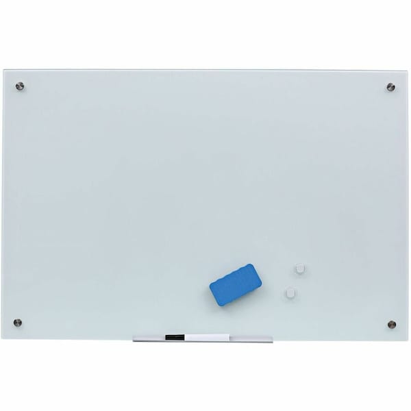 Mastervision Magnetic Glass Dry-Erase Board, 24" X 36" GL070107 - main