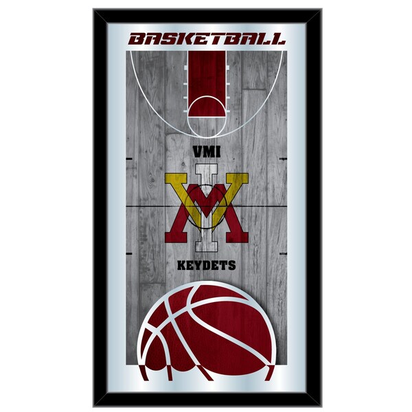 Holland Bar Stool Co Virginia Military Institute 15" x 26" Basketball Mirror MBsktVAMilI - main
