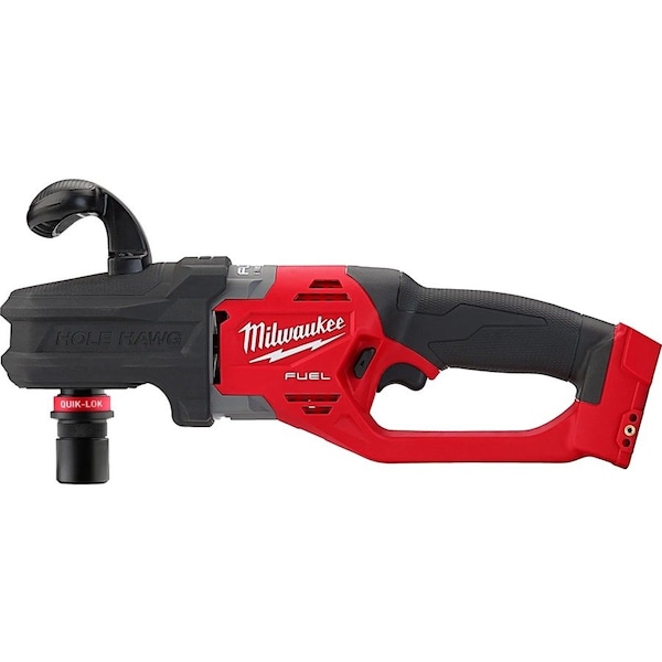 Milwaukee Tool M18 FUEL HOLE HAWG Right Angle Drill with 7/16 in. QUIK-LOK (Tool Only) 2808-20 - main