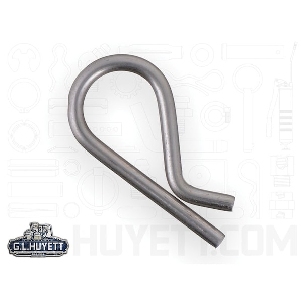 Huyett Bridge Pin, 302/304SS, .125 Wire Dia x 1.562 L x .5 In Eye Dia x Fits .5 to .75 Shft BPS-215 - main