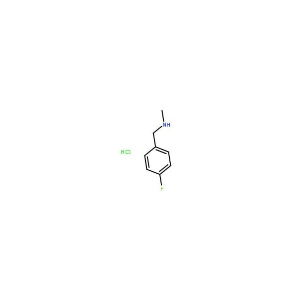 Ak Scientific 4-Fluoro-N-methylbenzylamine hydrochloride (1g), CAS 459-20-1 3654AL-1g - main