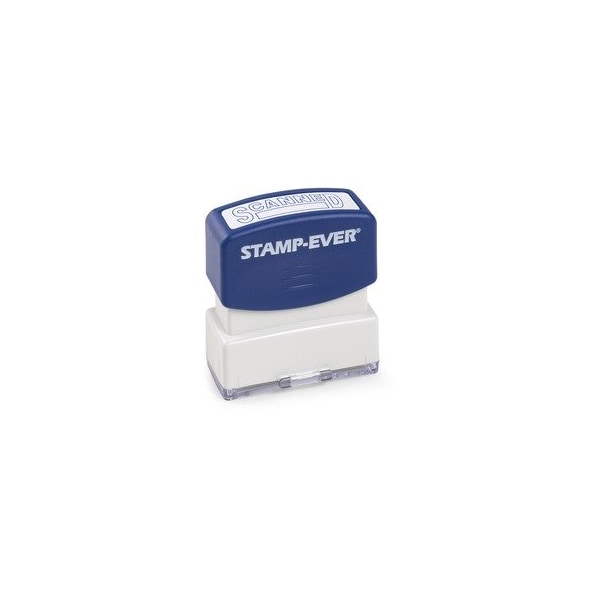 Trodat SCANNED Pre-inked Stamp - Message Stamp - SCANNED - 0.63in Impression Width x 1.81in Impression 8864 - main