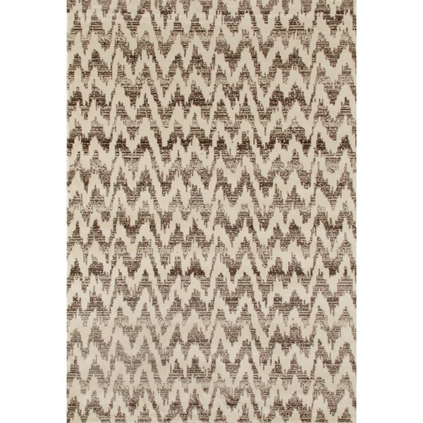 Art Carpet 2 x 4 ft. Troy Collection Static Woven Area Rug, Beige 25474 - main
