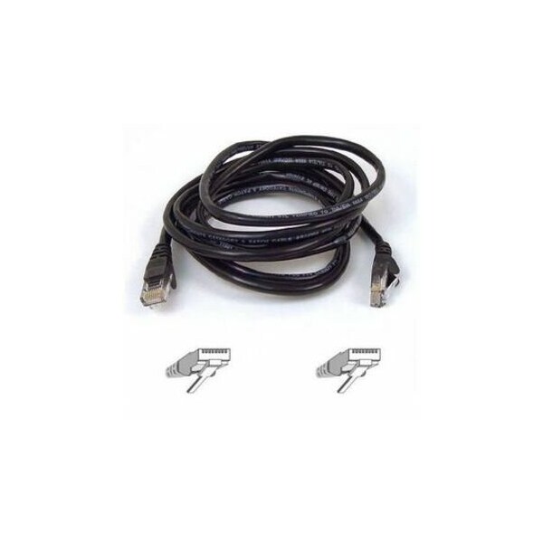 Belkin Lan Utp Cat 5E Patch Cabl;7Ft;Black A3L791-07-BLK - main