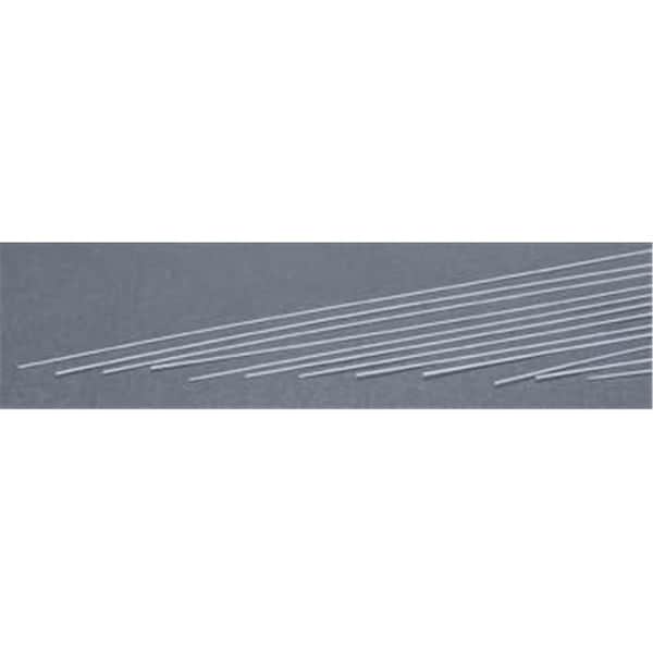 Evergreen 0.15 x 0.020 in. Styrene Strips Railroad Scratch Building Supply, White EVG110 - main
