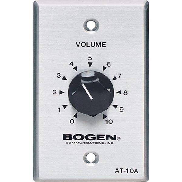 Bogen ATTENUATOR - ADJUSTS LOUDSPEAKER OUTPUT LEVELS ON 25V AND 70V SYSTEMS; CONTROLS AT10A - main