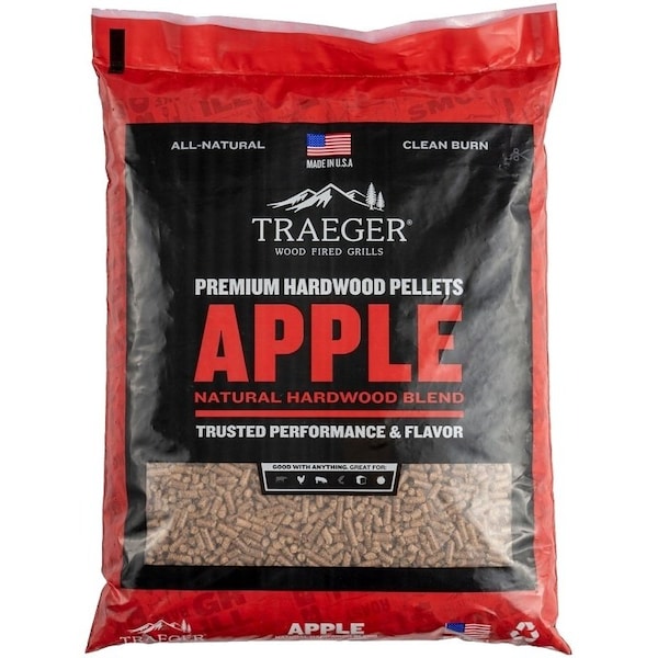 Traeger Wood Pellet, Wood, 20 lb Bag PEL318 - main