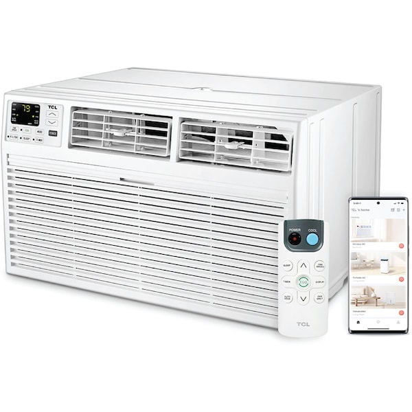 Tcl 12,000 BTU 230V Smart Through-the-Wall Air Conditioner with Heat H12T9XH - main