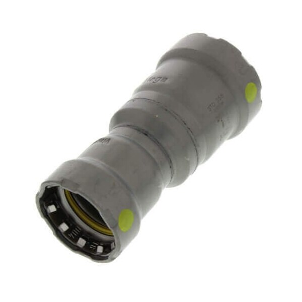 Viega MegaPressG reducer P1 2 P2 1.5 carbon steel zinc-nickel coating 25966 - main