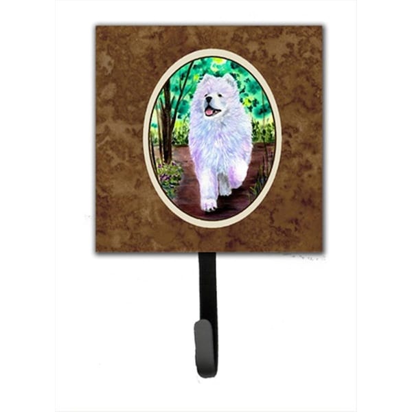 Carolines Treasures Samoyed Leash Holder Or Key Hook SS8458SH4 - main