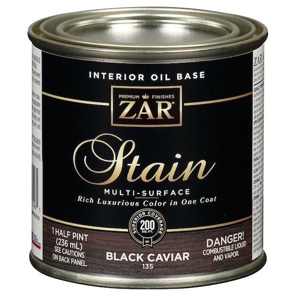 United Gilsonite 1/2PT BLK Caviar Stain 13506 - main
