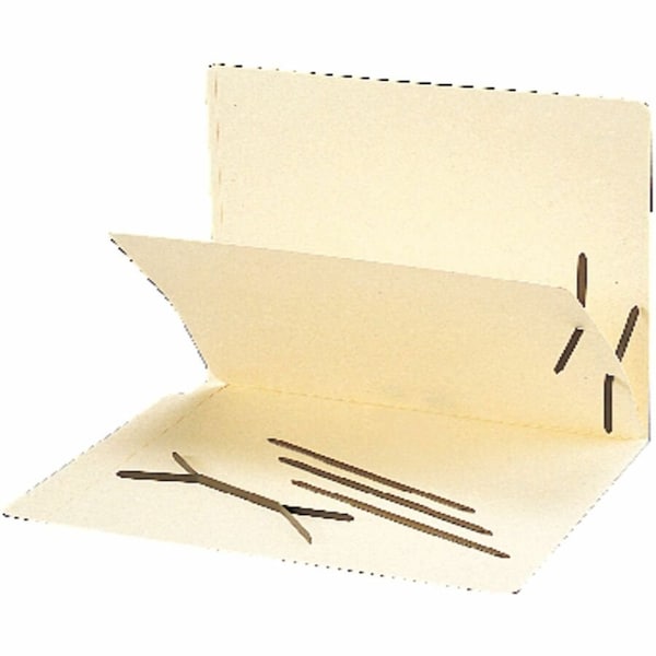 Smead Twin Prong Fasteners, 1" Sheet Capacity, 2-3/4"L Base, Silver, 100/Box 35051 - main