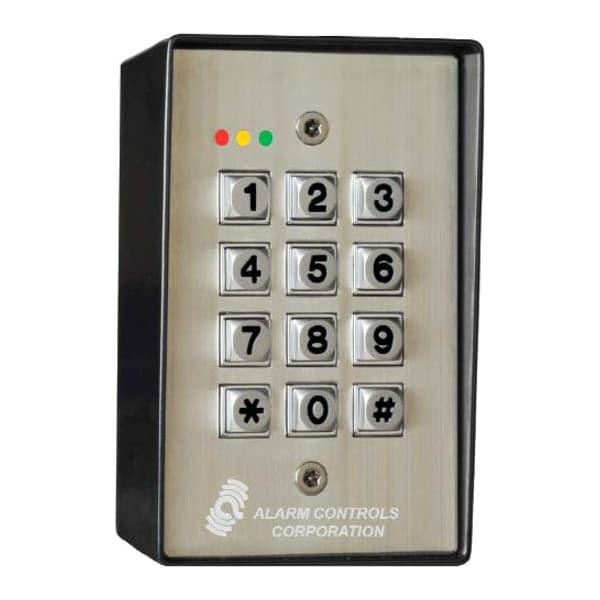 Alarm Controls Access Control Keypad, 4-7/8in H, SS KP-400 - main