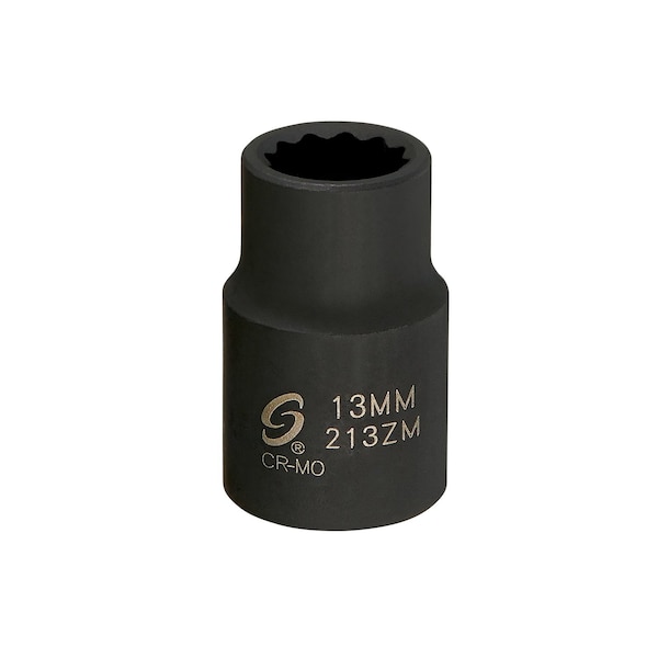 Sunex 1/2 in Drive 13Mm 12 Point Impact Socket 213ZM - main
