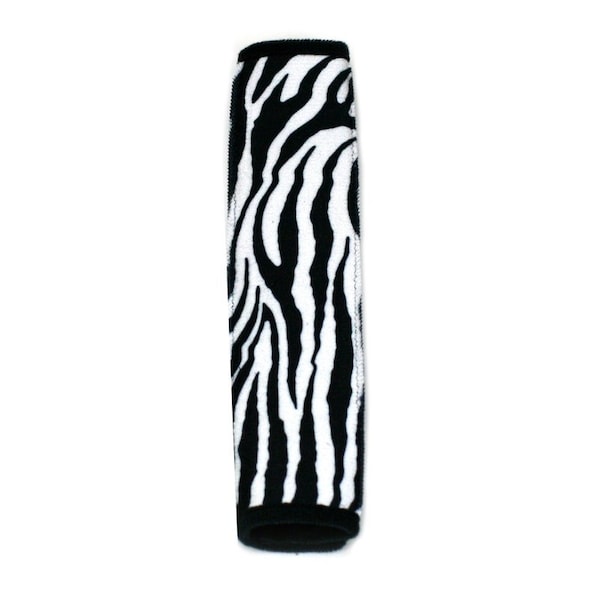Coverking SEATBELT CUSHION DESIGNER VELOUR ZEBRA M2A13 - main