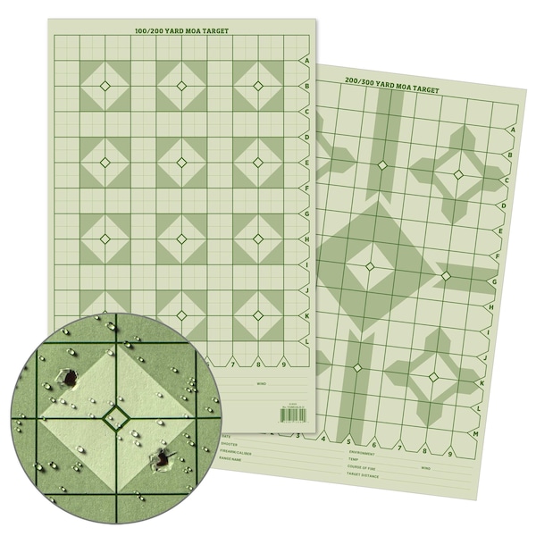 Rite In The Rain Diamond Pattern MOA Precision Distance S TGMOALR-D - main
