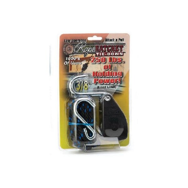Carolina North Ratchets 3/8Inx8Ft 250Lbs Rope 01801 - main