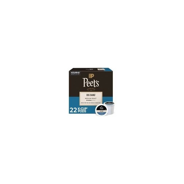 Peets Coffee Peet's Coffee K-Cup Big Bang Coffee, Compatible with Keurig Brewer, Medium, K-Cup, Big Bang, 4PK 5000363636 - main