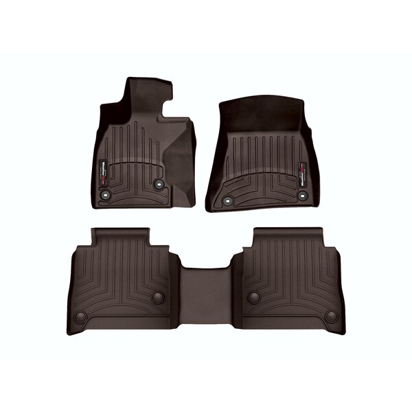 Weathertech Cocoa, Front and Rear Floorliners 4713951-4714552 - main