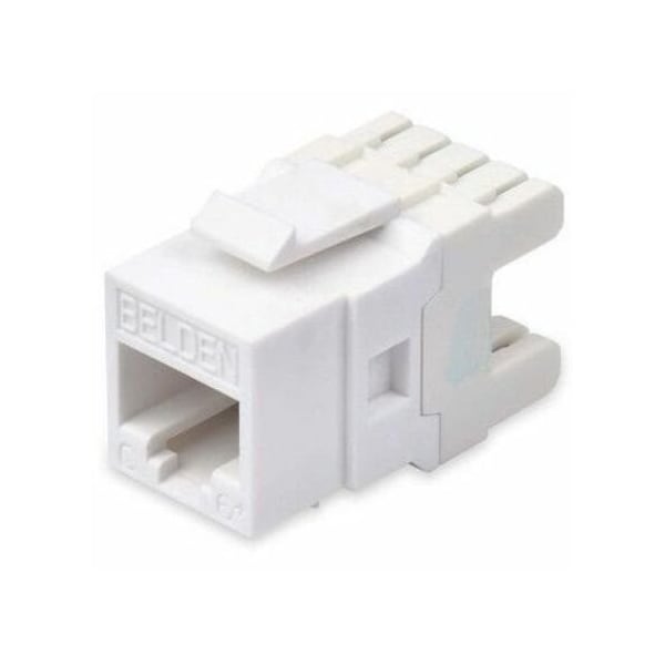 Belden 1-PORT MOD JACK 8W8P UTP, T568A/B CAT6 IP5 KEYCONNECT, DARK GREEN AX104192 - main