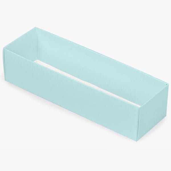 Nashville Wraps Aqua Macaron and Cookie Box Base, 8.25x2.5x2, 100PK MCBSAQ - main
