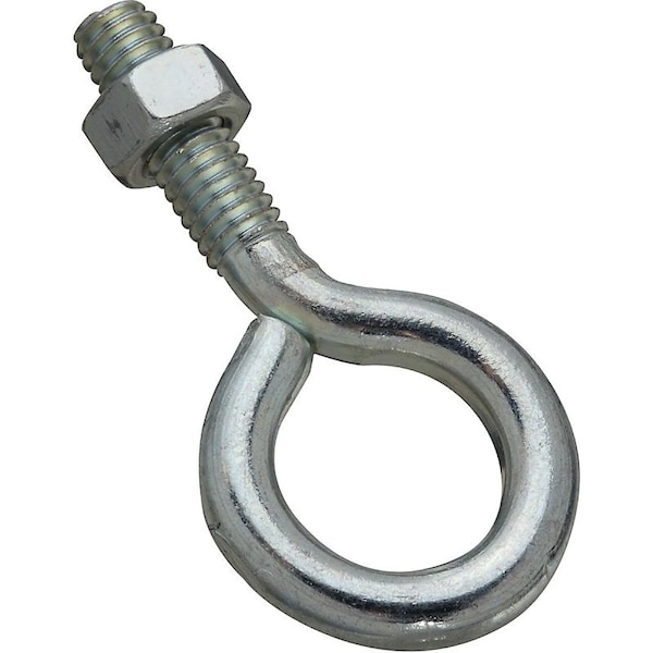 National Hardware Eye Bolt, 5/16-18 Thread, Coarse Thread, 1 in L Thread, 3/4 in ID Dia Eye, 1.22 in L Shank N221-150 - main