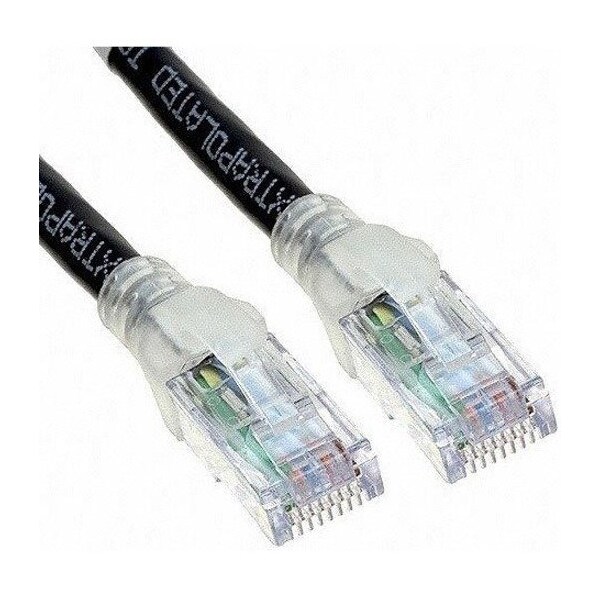 Belden CBL ASSY MOD 24-4PR SOLID, CAT6+ IP5 BONDED T568A/B CMR, 2FT BLACK C601100002 - main