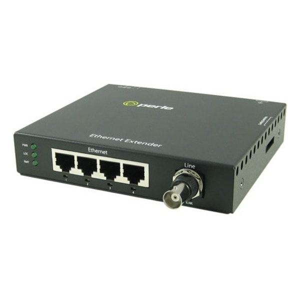 Perle Systems Perle eX-4S110-BNC Ethernet Extender - 4 x Network (RJ-45) 06003694 - main