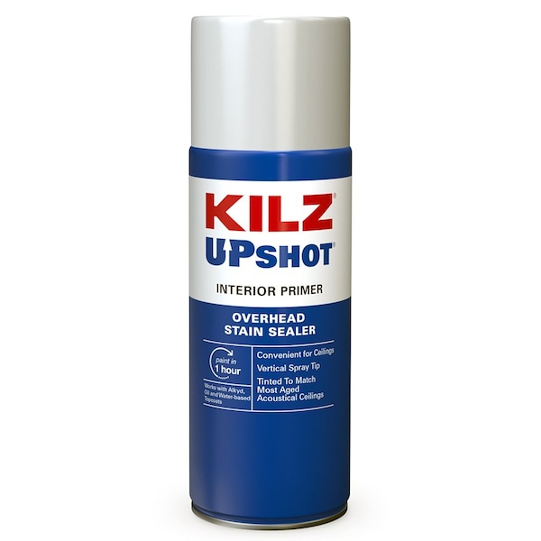 Masterchem 10 Oz 11748 White Kilz Upshot Aerosol Interior Primer Overhead Stain Sealer 10000 - main