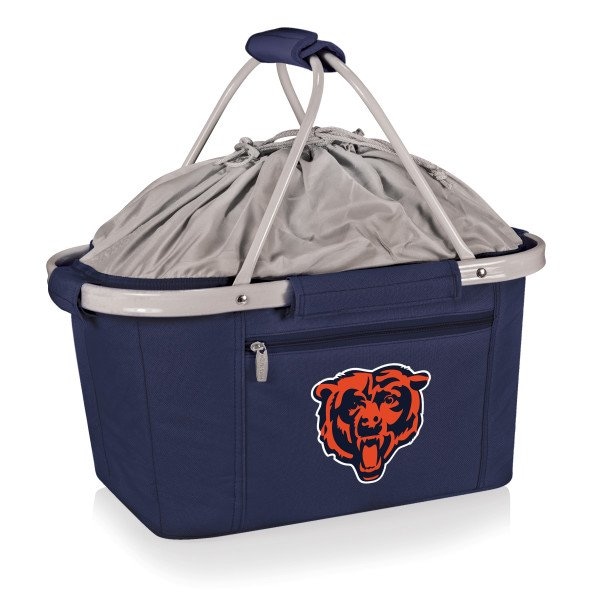 Picnic Time Family Of Brands NFL Chicago Bears - Metro Basket Collapsible Cooler Tote 645-00-138-064-2 - main