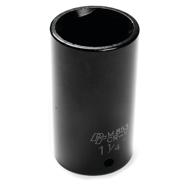 Performance Tool 1/2 in. Dr. 1-1/4 in. 6pt Deep Socket, Impact, Chrome Vanadium, Laser Etching M853 - main