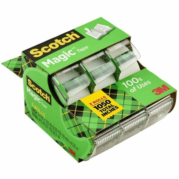 Scotch Magic Tape 3105 3/4"x300", 72/pk, PK72 3105 - main