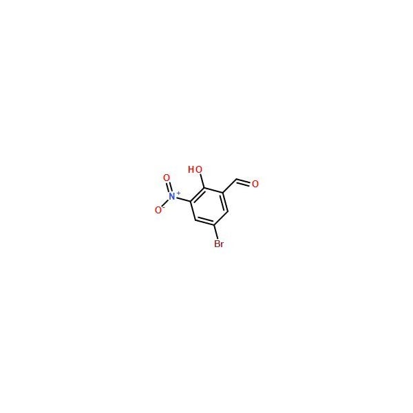 Ak Scientific 5-Bromo-2-hydroxy-3-nitrobenzaldehyde (25g), CAS 16634-88-1 8460AA-25g - main