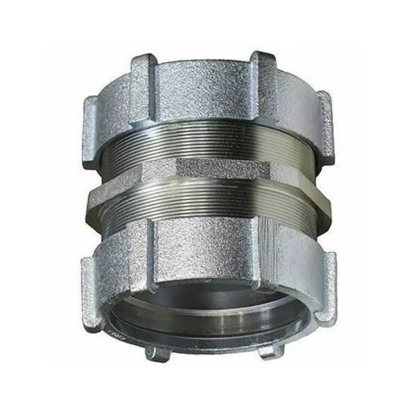 Dottie Conduit Fitting Coupling, 4 in, Threadless, Steel, Zinc Plated NTC400 - main