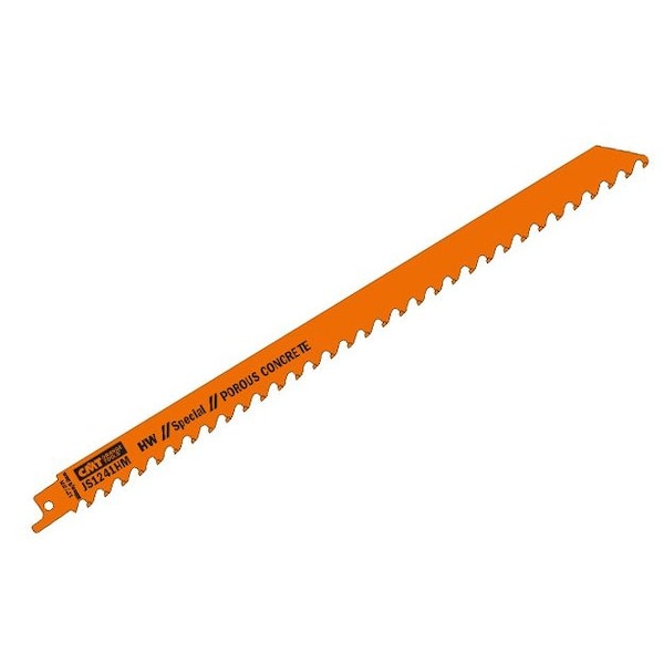 Cmt RECIPROCATING CARBIDE BLADES 12inx 3TPI for POROUS CONCRETE (2-PCS.) JS1241HM-2 - main