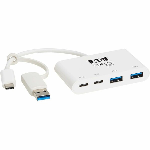 Eaton TRIPP LITE SERIES 4-PORT USB-C HUB USB 3.2 GEN 2 10GBPS 2 USB-A & 2 USB-C U460-004-2A2C-3 - main