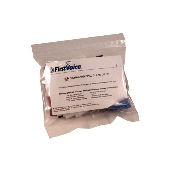 First Voice BBP Kit, Plastic, 7 in L, 6 in W, White BP001-2 - main