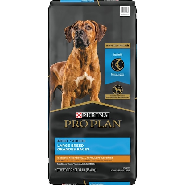 Purina Pro Plan 34 Lb. Chicken Flavor Adult Large Breed Dry Dog Food 381473 - main