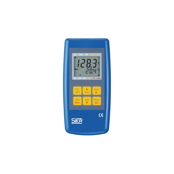 Sika Usa Universal Pt100 Temperature Meter, Digital Handheld Thermometer with Logger, Alarms, PC Interface EME8GMH3750000 - main