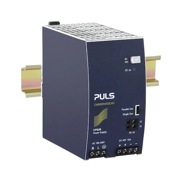 Puls Din Rail Power Supplies for 1-Phase System, 48V, 10A CPS20.481 - main